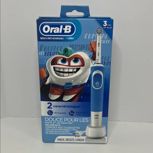 Children’s Rechargeable Toothbrush with Charger by Oral-B Braun - Picture 5 of 6